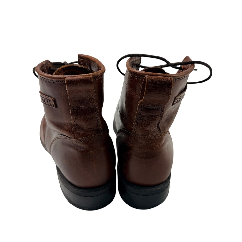 Avirex USA Men's Leather Lace Up Combat Boots Brown Size 10.5 D VTG Military - Picture 7 of 12